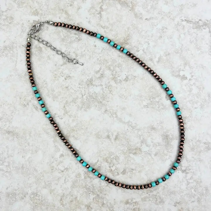 16inch 4mm Blue Turquoise