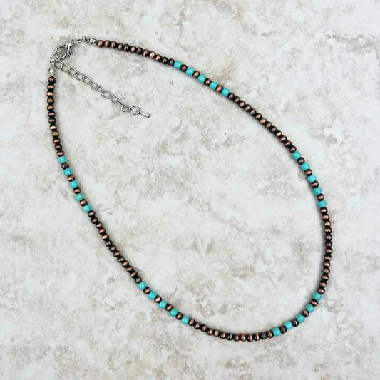 16inch 4mm Blue Turquoise