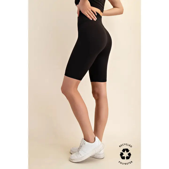 Black Biker Shorts