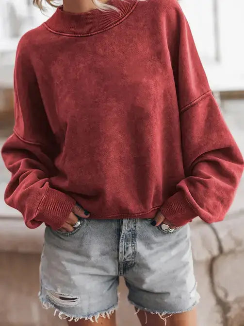Drop Shoulder Sweatshirt