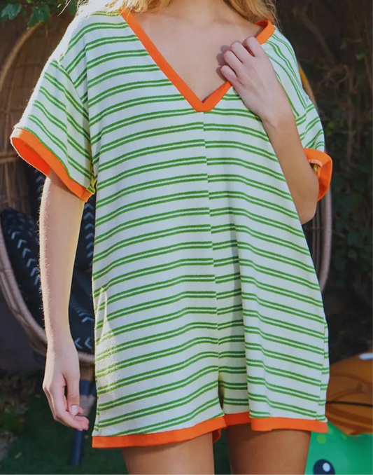 Neon Dreams Romper