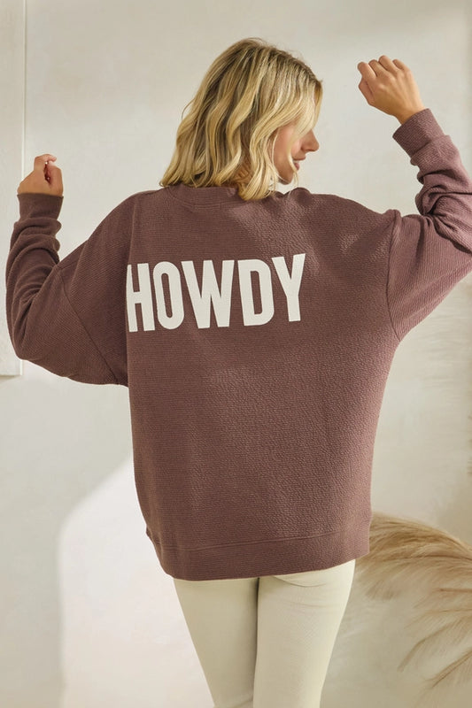 Horseshoe Knit Crew
