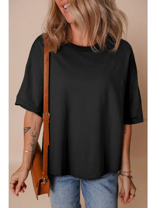Solid Short Sleeve T-Shirt