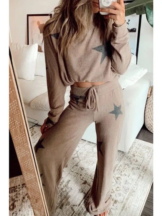 Star Top & Pants Lounge Set