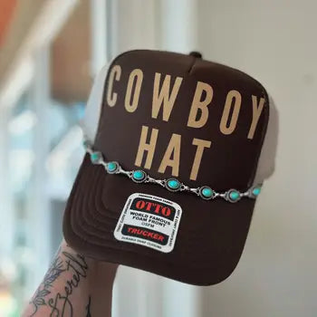 Cowboy Hat Graphic Trucker Hat